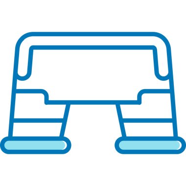 yatak vektörü simgesi değiştirilebilir vuruş