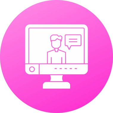 seo modern simgesinin vektör illüstrasyonu