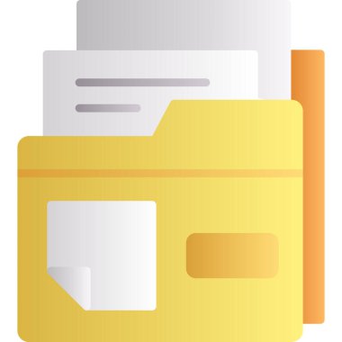 Dizin dosya simgesi düz biçimli