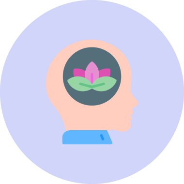 insan baş kutsal kişilerin resmi, vektör çizim