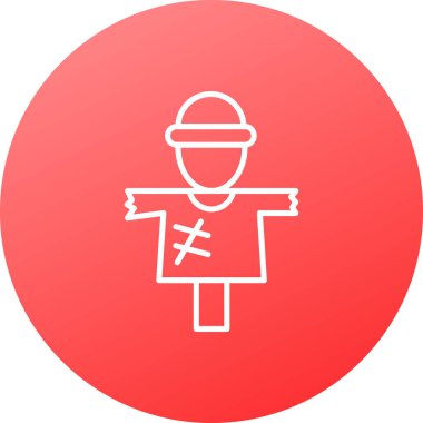 Çapraz vektör sembol ile eşsiz bir adam