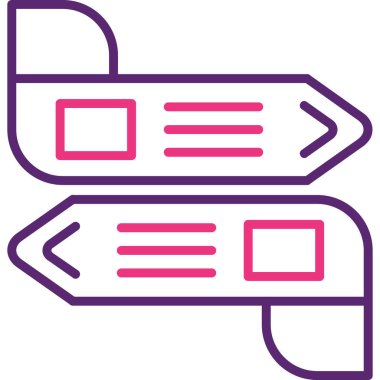 Bir b simgesinin vektör illüstrasyonu