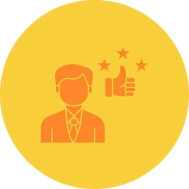 Müşteri servisi vektör simgesi