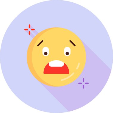 emoji. Web simgesi basit illüstrasyon