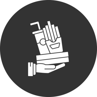 Kitabı tutan bir elin vektör illüstrasyonu