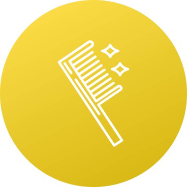 Fırça Vektörü Kabartma Simgesi Tasarımı