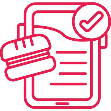 Kontrol listesi simgesi tasarım vektörü