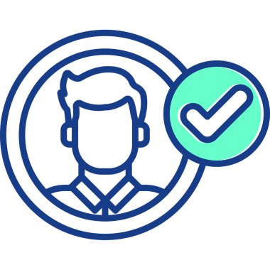 kontrol listesi simgesi vektör illüstrasyonu