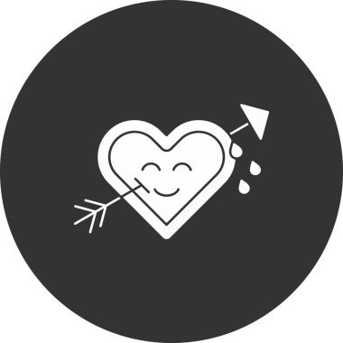 vektör aşk simgesi illüstrasyonu