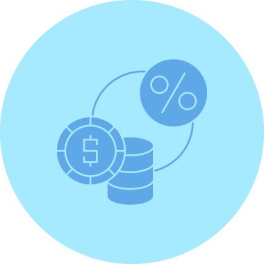 Veri analiz simgesi, vektör illüstrasyonu