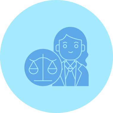 Adaletin vektör çizimi