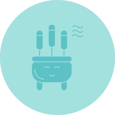 Gıda simgesinin vektör illüstrasyonu