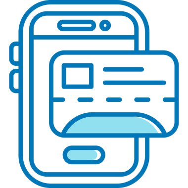 mobil simge, vektör illüstrasyon tasarımı