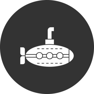 Bir gemi simgesinin vektör çizimi