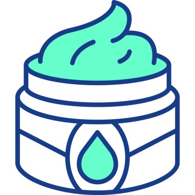 Su. Web simgesi basit illüstrasyon