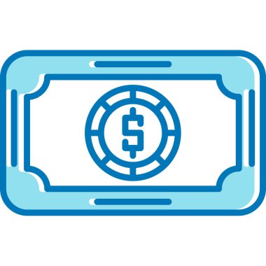 para dolar işaret simgesi vektör illüstrasyon tasarımı