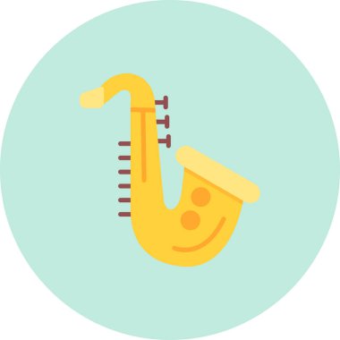 enstrüman simgesi vektör çizimi