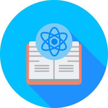 Kitap. Web simgesi basit illüstrasyon