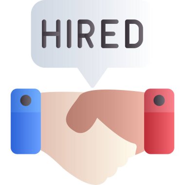 Kelime ve bulmaca ile insan tokalaşması vektör simgesi kavramı