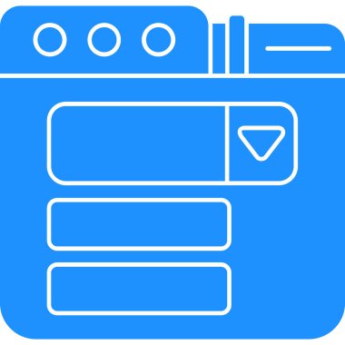 Takvim simgesi, vektör illüstrasyonu basit tasarım