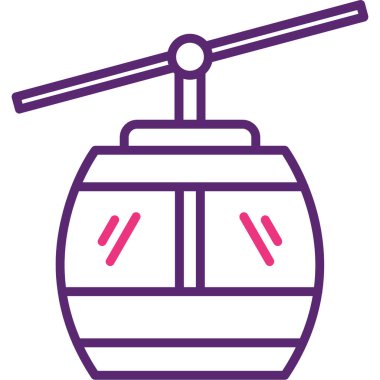 Helikopter simge vektör çizim