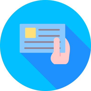 belge dosya simgesi vektör illüstrasyon tasarımı