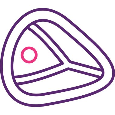 Gıda simgesinin vektör illüstrasyonu