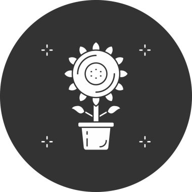 Modern simgenin vektör illüstrasyonu