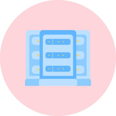 şebeke. Web simgesi basit illüstrasyon