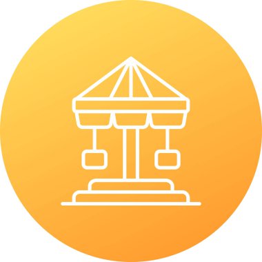 Modern simgenin vektör illüstrasyonu