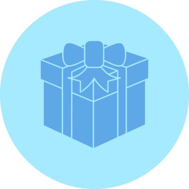 Hediye. Web simgesi basit tasarım