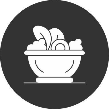 Gıda simgesinin vektör illüstrasyonu