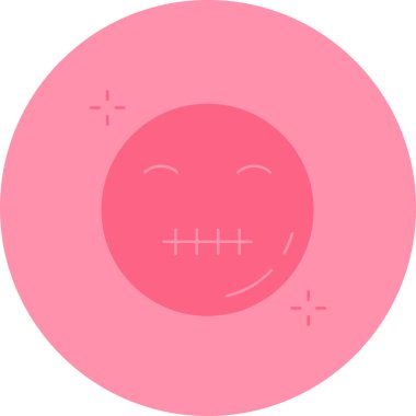 Pembe arkaplanın vektör çizimi