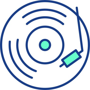 Hedef modern simge, vektör illüstrasyonu