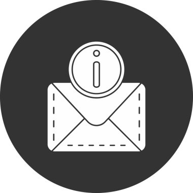 e- posta ileti vektörü simgesi