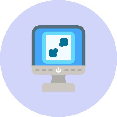 izleyici vektör illüstrasyon simgesi