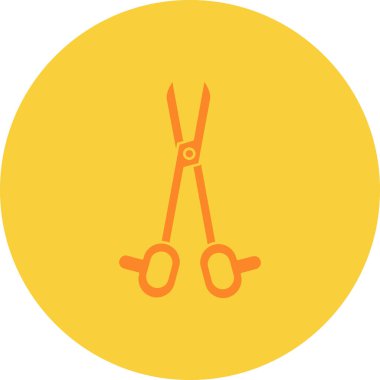 makas simgesi vektör illüstrasyonu