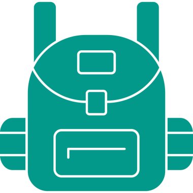 Robot simgesinin vektör illüstrasyonu