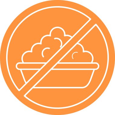 Bulut. Web simgesi basit illüstrasyon