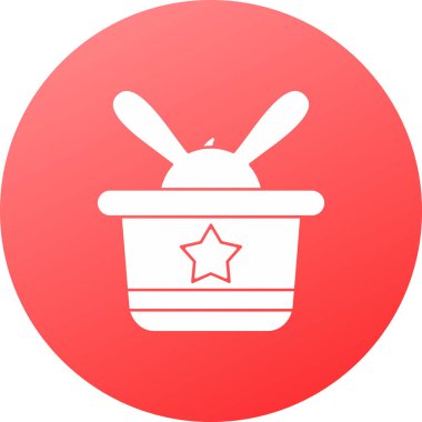 Benzersiz Krem Vektör Kabartma Simgesi