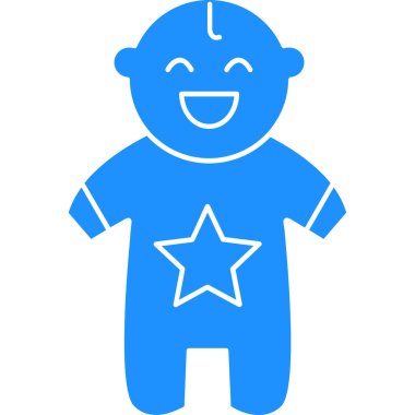 Küçük oğlan. İzole edilmiş arkaplanda illüstrasyon tasarım vektörü