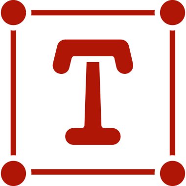 T harfi, illüstrasyon, beyaz arkaplan üzerindeki vektör.