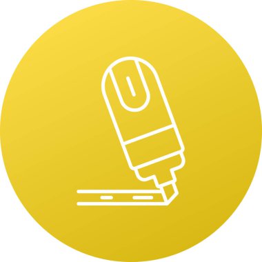 Modern oto tamir simgesinin vektör illüstrasyonu