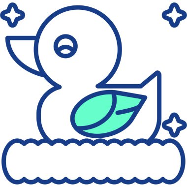 Yüzme havuzu için vektör çizimi