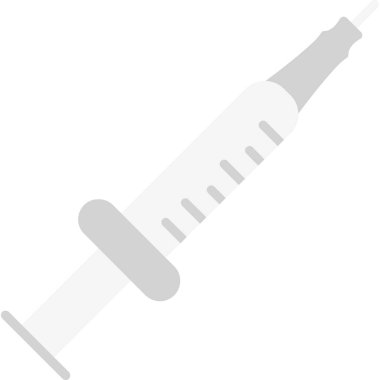 vektör şırınga ikonu. düz tasarım biçimi.