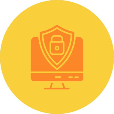 Modern basit simgenin vektör illüstrasyonu