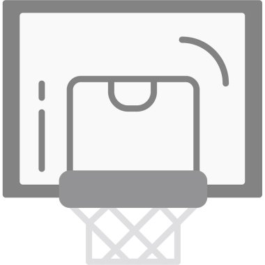 Sepet oyunu spor simgesi ana hat biçiminde