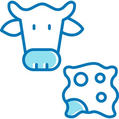 Hayvan hayvan hayvan simgesi - taslak biçiminde