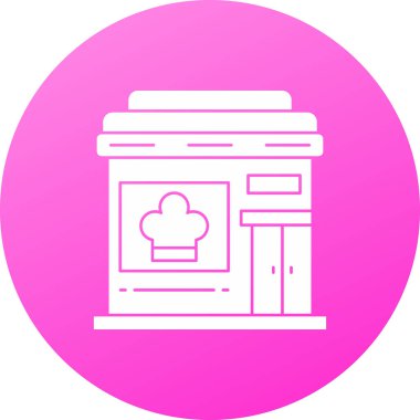 Fırın simge vektör çizim