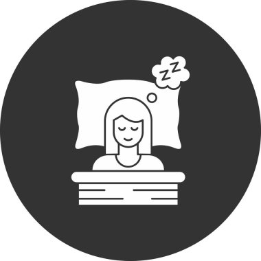 Simge vektör çizim uyku